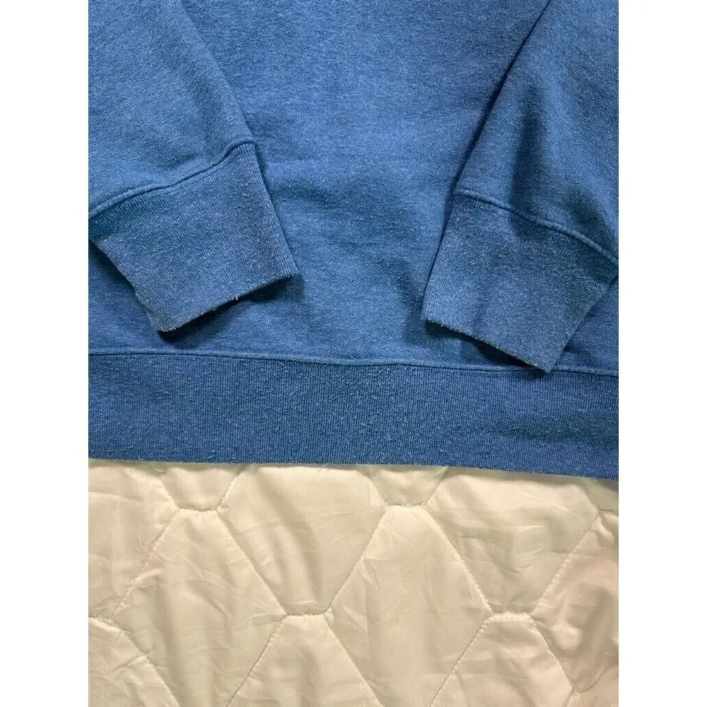 The North Face Hoodie Mens Small Blue Never Stop Exploring Pullover Pockets Fab?